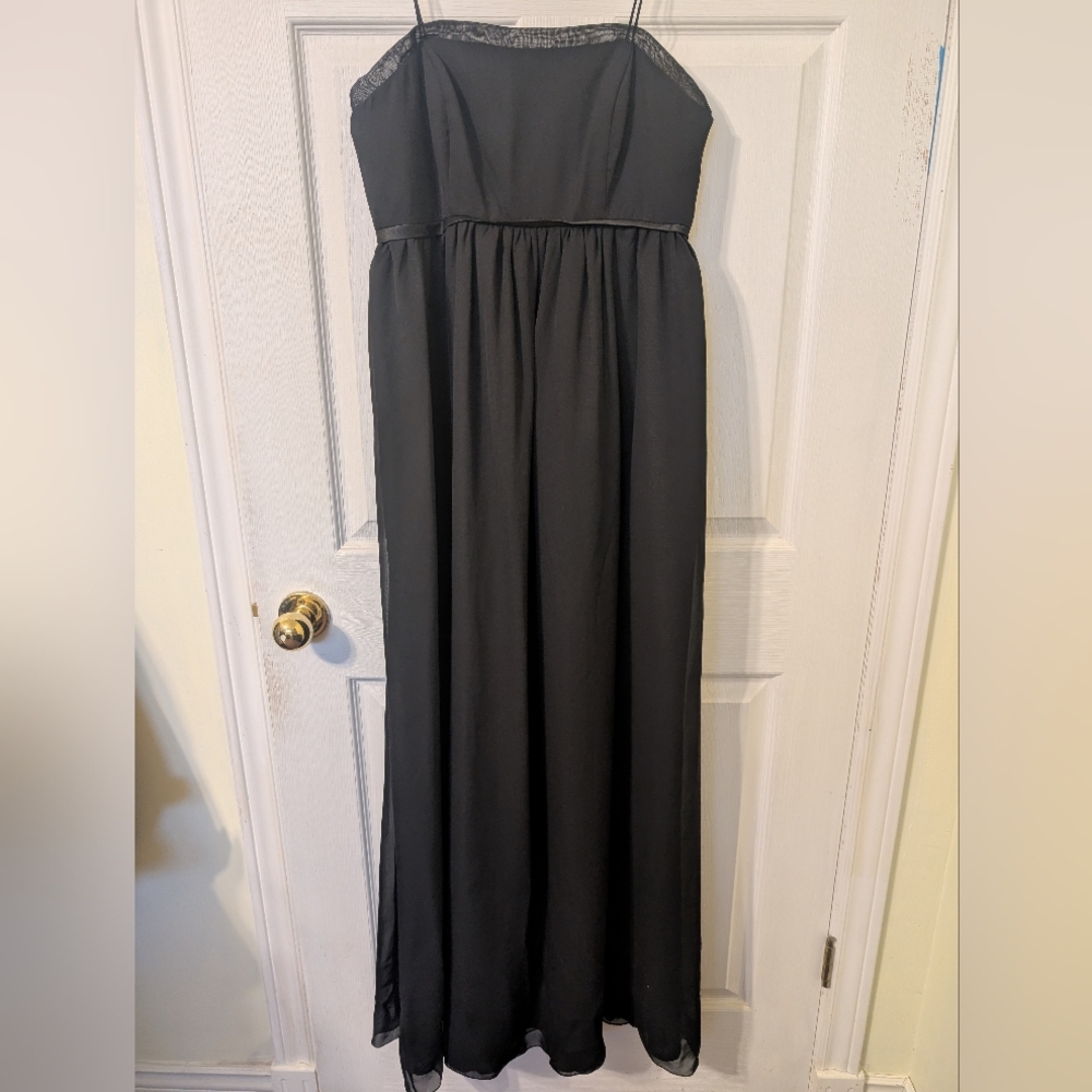 Black Maternity Dress/ Gown